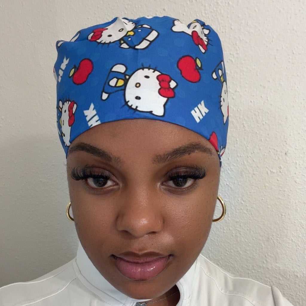 HK Tie Back Scrub Cap