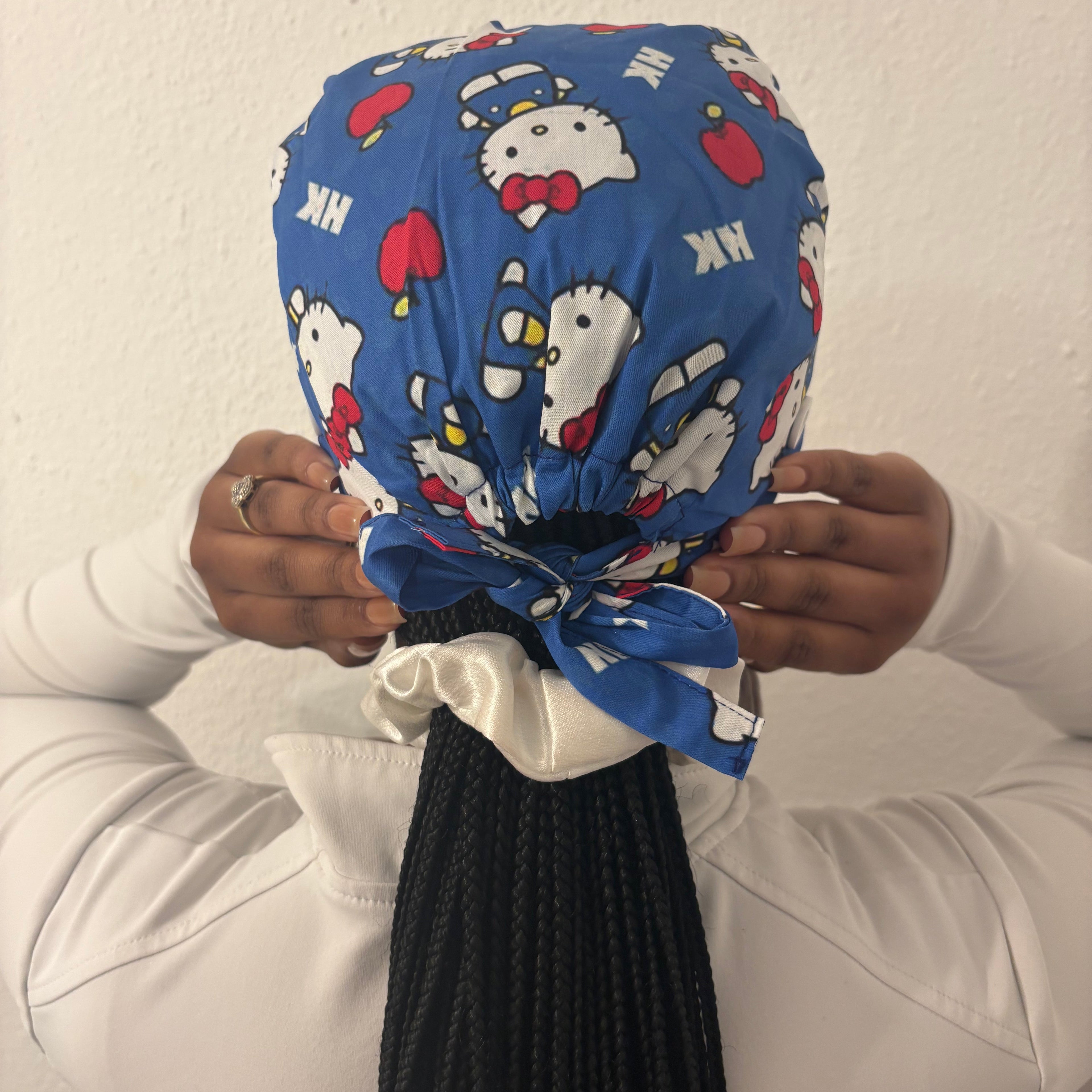 HK Tie Back Scrub Cap