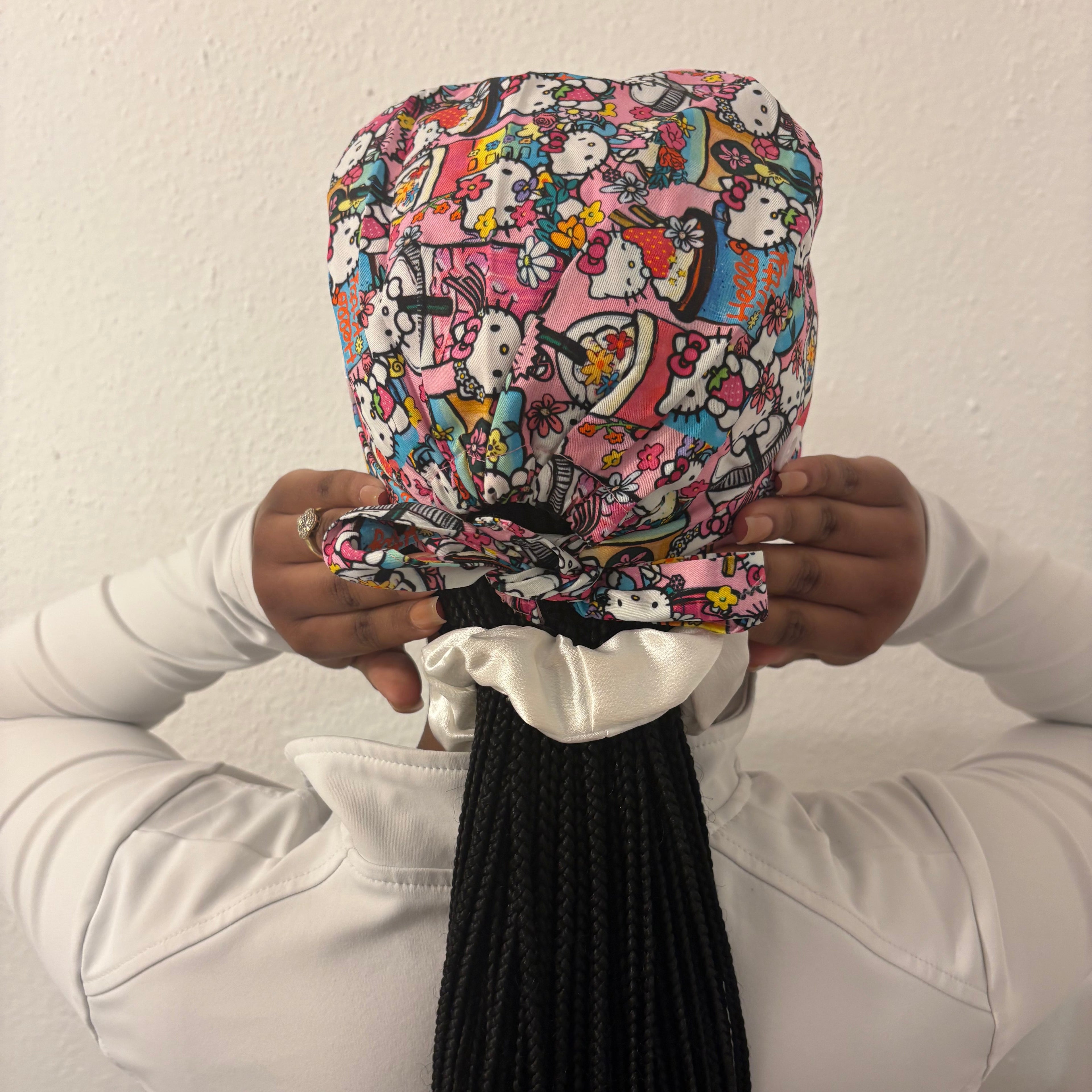 HK Tie Back Scrub Cap