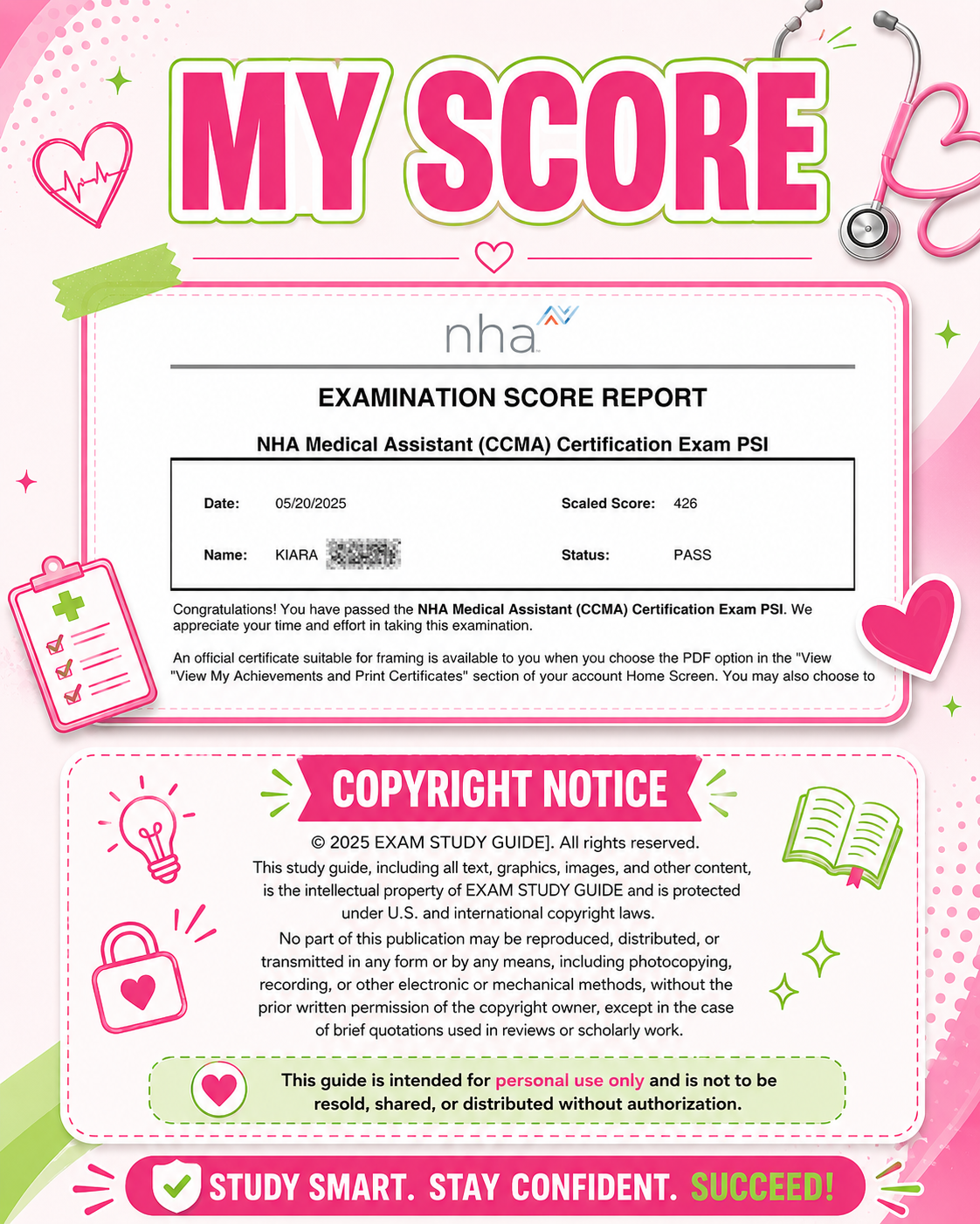 NHA CCMA Interactive Exam 2- 180 questions