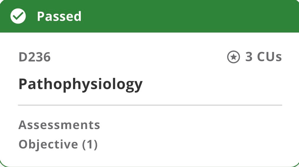 Pathophysiology Notes