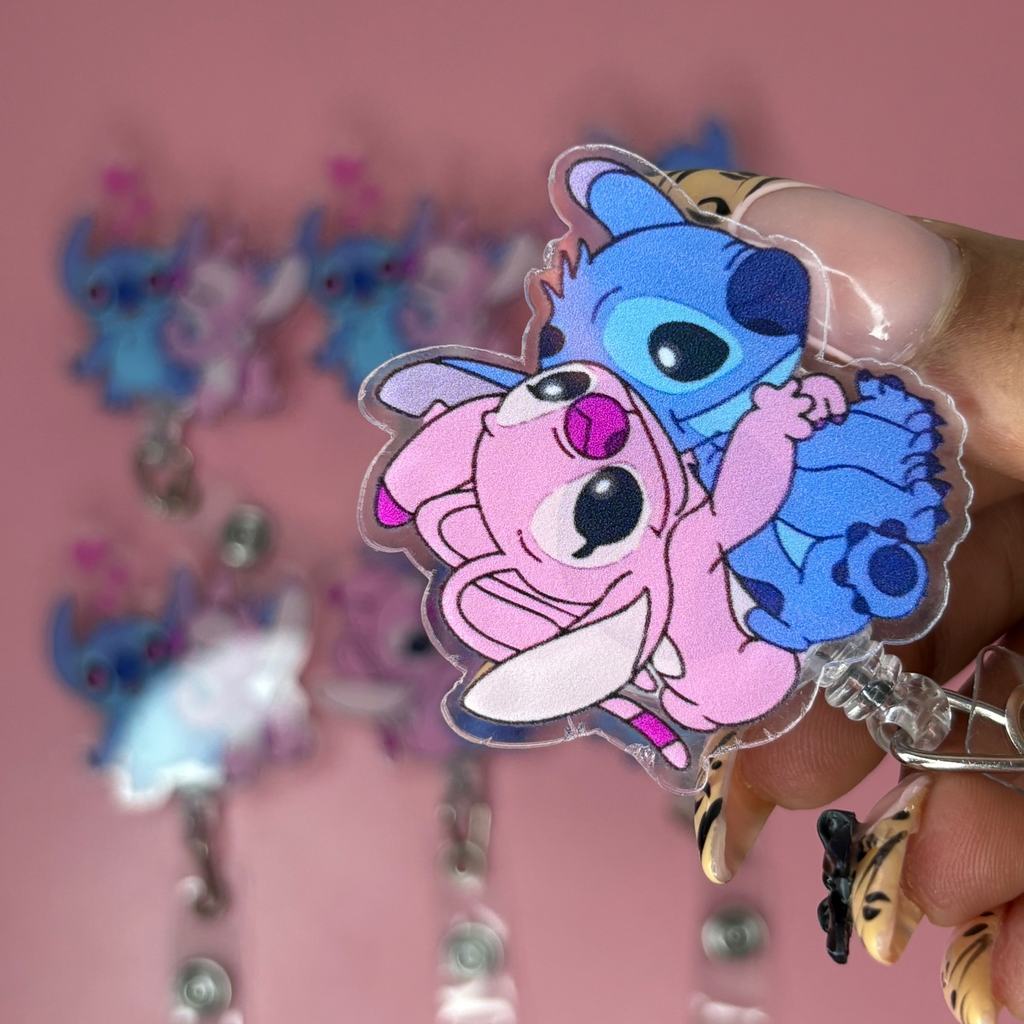 Lilo & Stitch Badge Reel